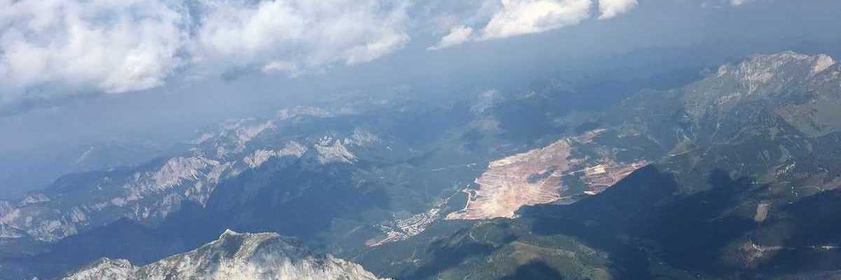 Flugwegposition um 15:06:42: Aufgenommen in der Nähe von Radmer, 8795, Österreich in 2872 Meter